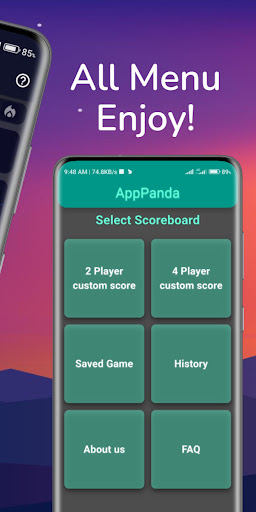 Card Score - Score Counter Screen 2