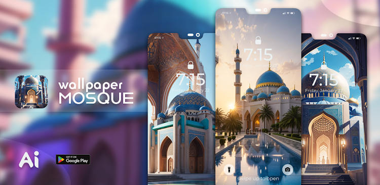Wallpaper Mosque AI - 2.1.1 - (Android)