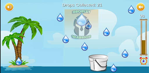 Android application Droplet Warrior screenshort