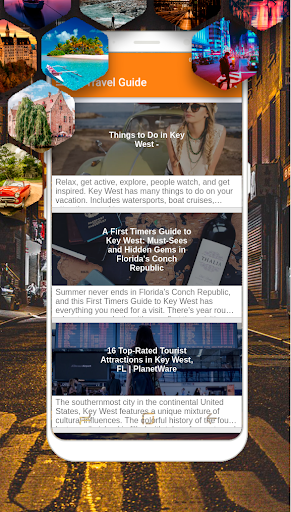 Key West Travel Guide Screen 3