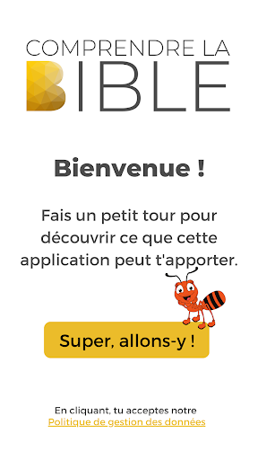 Android application Comprendre la Bible screenshort