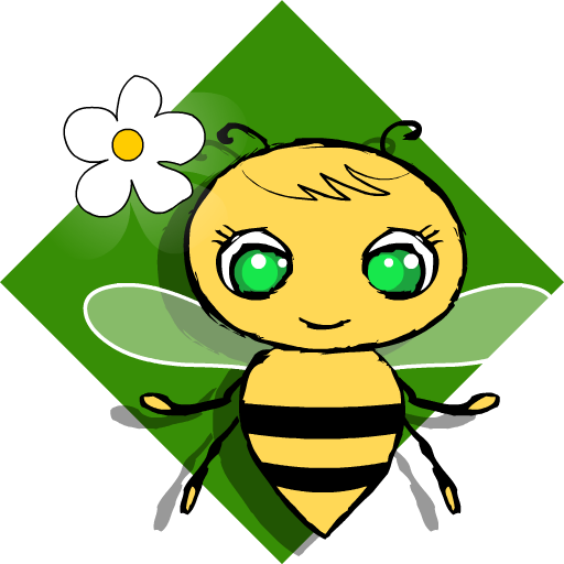 Bee And Flowers logo