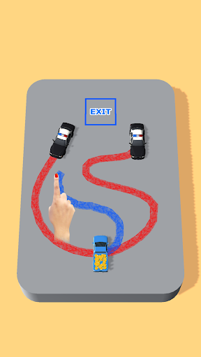 Android application Draw Police screenshort