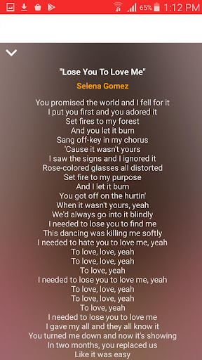 Romantic Music Screen 3