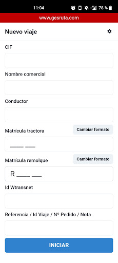 Android application Gesruta Ticket Descarga screenshort