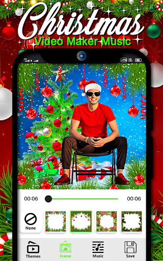 Christmas video maker music Screenshot