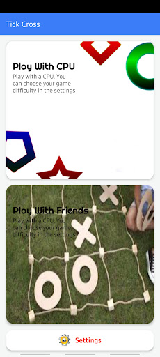 Tick Cross Screen 2