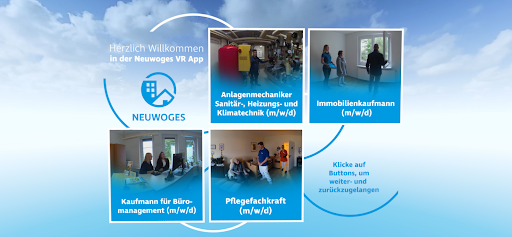 Android application Neuwoges Karriere VR screenshort