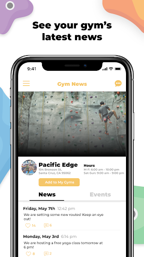 ClimbTime: Climber Community🧗 Screen 2