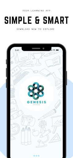 Android application Genesis Educates screenshort