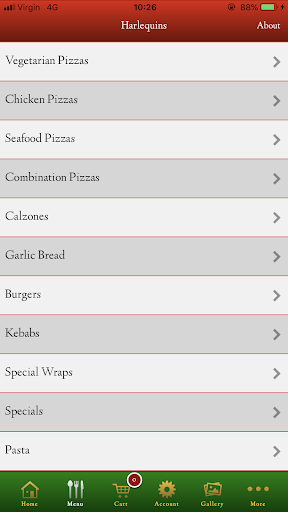 Harlequins Pizza Huddersfield Screen 2