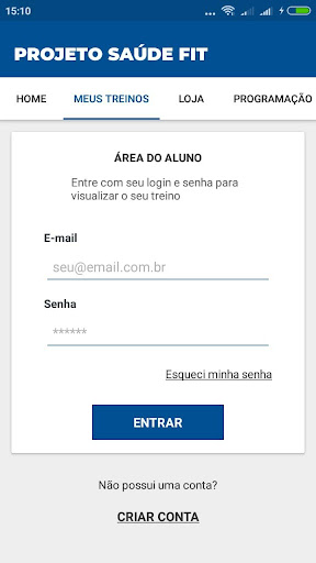 Projeto Saúde Fit Screen 3