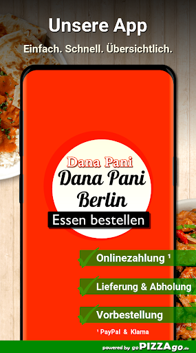 Android application Dana Pani Berlin screenshort
