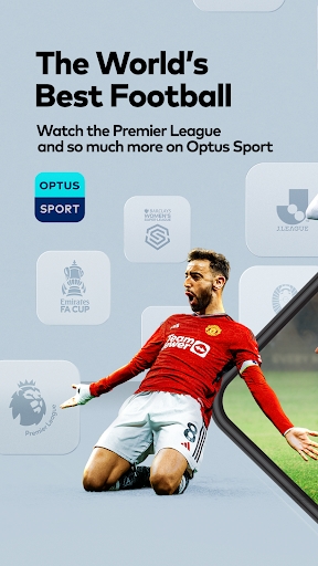Android application Optus Sport screenshort