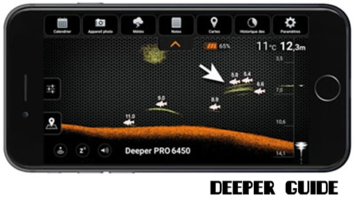 Deeper Smart Sonar Pro Guide Screen 3