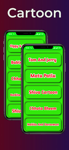 Cartoon TV- Hindi, Eng, Bangla