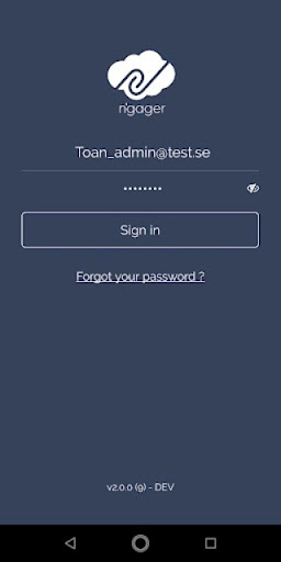 Android application N'gager screenshort