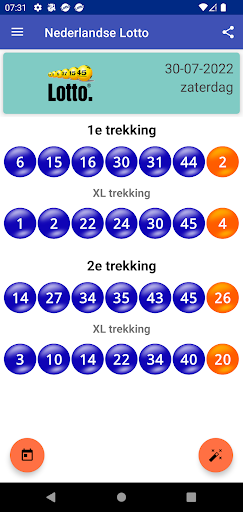 Nederlandse Lotto Voorspelling Screenshot 1 - AppWisp.com