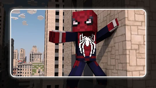 SpiderMan Mod for Minecraft PE