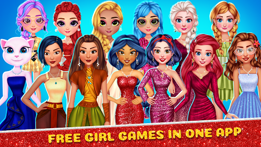 Cute Dressup: Games for Girls  screenshots 1