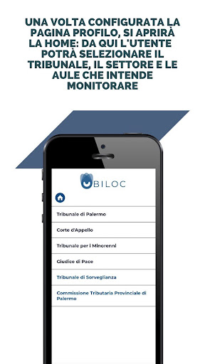UBILOC Screen 2