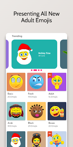 Android application Dirty Emoji: Adult Emoji screenshort