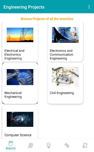 Android application Engineering Projects screenshort