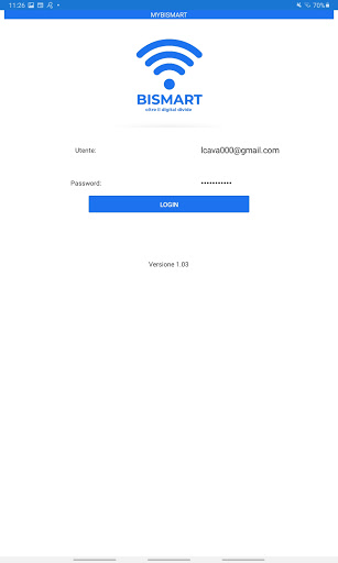 Bismart App - Area Clienti
