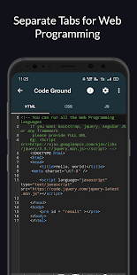 Online Compiler & Editor : Code on Mobile & Tablet