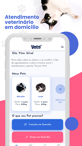 Vets -Veterinário em domicílio Screen 2