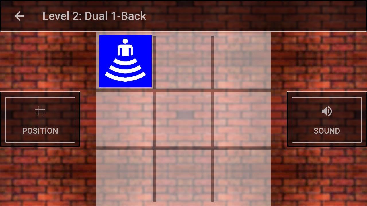 Android application N-Back IQ games test and memory Brain B. Premium screenshort