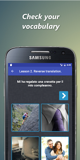 Learn italian verbs Screen 3