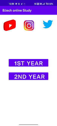 Android application B.TECH Online Study screenshort