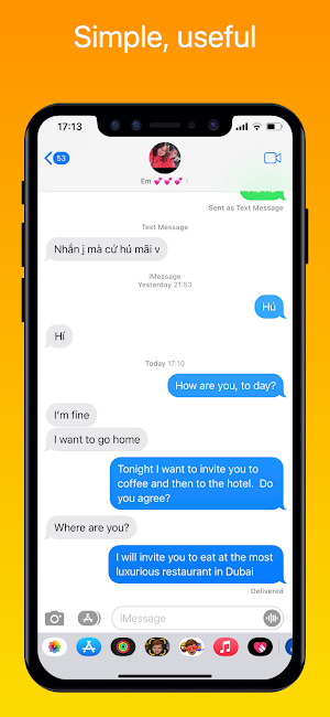 Messages iOS 16 APK [Premium MOD, Pro Unlocked] For Android 2