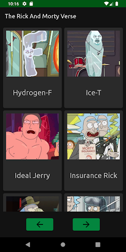 Multiverse Guide: Rick + Morty Screen 2