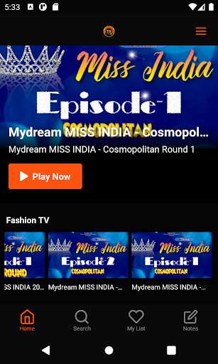 Mydream TV USA Screen 2