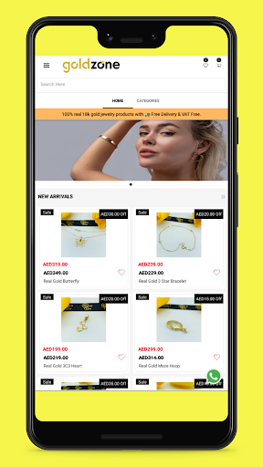 Android application Gold Zone - Online Jewellery S screenshort