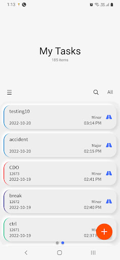 Android application ISMART screenshort