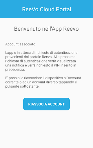 Android application ReeVo Authenticator screenshort
