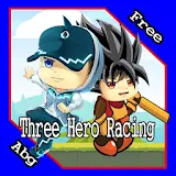 Three Hero Racing Adventure icon