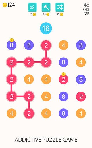 2 For 2: Connect the Numbers Puzzle 2.1.7 screenshots 1