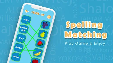 Spelling Matching best kids learning app