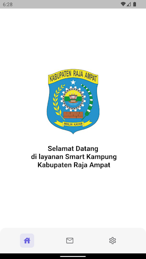 Android application Smart Kampung Raja Ampat screenshort