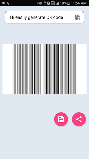 All QR Code Generator App Screen 3