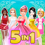 Fashion and makeup games for girls offline Apk