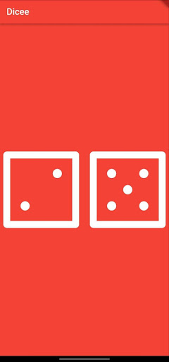 Android application Dice screenshort