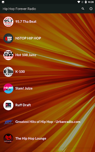 Android application Hip Hop Radio screenshort