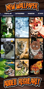 Imágen 8 fondo tigre android