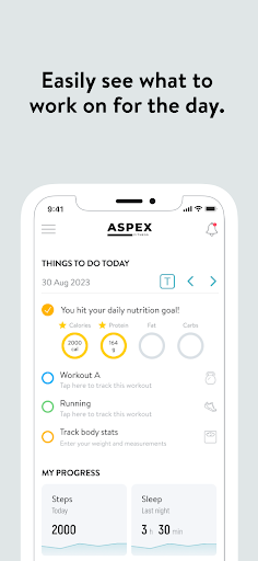 Aspex Fitness Screen 2