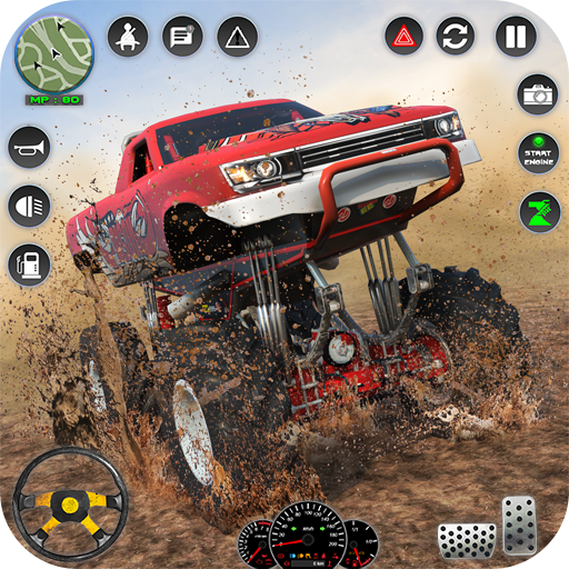 Mud Bogging: Mud Truck Games